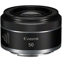 Canon Objectif RF 50mm F1.8 STM, Lentille Noir, 6/5, Stabilisateur d'image, Canon RF