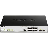 D-Link DGS-1210-10P Géré L2 Gigabit Ethernet (10/100/1000) Connexion Ethernet, supportant l'alimentation via ce port (PoE) 1U Noir, Switch Gris/Noir, Géré, L2, Gigabit Ethernet (10/100/1000), Connexion Ethernet, supportant l'alimentation via ce port (PoE), Grille de montage, 1U