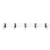 Digitus Panneau de rangement pour câbles avec supports en acier pour armoires de 482,6 mm (19 po), 1U, Guide-câble Noir, 6 mm (19 po), 1U, Panneau de gestion de câbles, Gris, Acier, 1U, Ovale, Chine