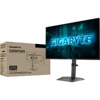 GIGABYTE G25F2A Moniteur de Jeu 25" FHD - 1920 x 1080, 240Hz, 1ms, 300 cd/m², Display HDR 10, HDMI 2.0, DisplayPort 1.4 24.5"  Noir (Mat), 240Hz, 1ms, 300 cd/m², Display HDR 10, HDMI 2.0, DisplayPort 1.4, 62,2 cm (24.5"), 1920 x 1080 pixels, Full HD, LED, 1 ms, Noir
