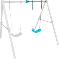 HUDORA Balançoire Vario - Module complémentaire siège balançoire Turquoise/Beige