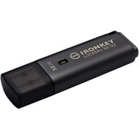 Kingston IronKey Locker+ 50 G2 32 GB, Clé USB Anthracite