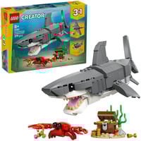 LEGO Requin féroce avec coffre au trésor, Jouets de construction 31381