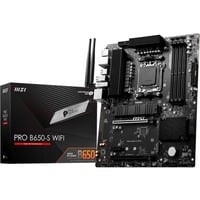 MSI PRO B650-S WIFI carte mère AMD B650 Emplacement AM5 ATX carte mère socket AM5 AMD, Emplacement AM5, AMD Ryzen 7000 Series, Emplacement AM5, DDR5-SDRAM, 192 Go