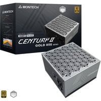 Montech CENTURY II 850 alimentation  modulaire 850 watt Argent, 1x 12V-2x6, 4x PCIe