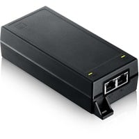 Zyxel POE12-60W 5 Gigabit Ethernet, PoE-Injecteur Noir, 5 Gigabit Ethernet, 10,100,1000,2500,5000 Mbit/s, IEEE 802.3ab, IEEE 802.3bt, IEEE 802.3bz, IEEE 802.3u, Noir, 100-240 V, 50/60 Hz
