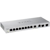 Zyxel XGS1210-12-ZZ0102F commutateur réseau Géré Gigabit Ethernet (10/100/1000) Gris, Switch Géré, Gigabit Ethernet (10/100/1000), Full duplex