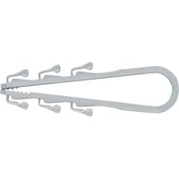 fischer Boucle de câble Steckfix SF plus LS 3/13, Pince Gris clair