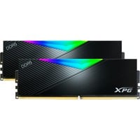 ADATA LANCER RGB module de mémoire 32 Go 2 x 16 Go DDR5 288-pin DIMM, Mémoire vive Noir, 32 Go, 2 x 16 Go, DDR5, 8000 MHz, 288-pin DIMM
