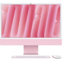 Apple iMac 59,62 cm (24") M4 2024 CTO, Systéme-MAC rose fuchsia/Rose