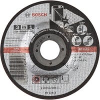 Bosch Disques 3-en-1, Disque de coupe Disque de coupe, Acier inoxydable, 11,5 cm, Bosch, Moyeu déporté, 2,22 cm
