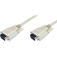 Digitus Câble de connexion pour moniteur VGA, connecteur VGA > connecteur VGA Beige