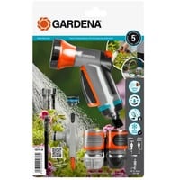 GARDENA Équipement de base intérieur, raccords pour robinets d'intérieur, Raccord de robinet Gris clair/Orange