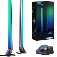 Govee Barres lumineuses de jeu RGBIC, Lumière LED Blanc