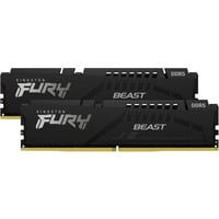 Kingston FURY Kit DDR5-6000 64 Go, Mémoire vive Noir, KF560C36BBEK2-64, Beast, EXPO