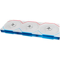 Lian Li UNI FAN TL FLEX ventilateurs de boîtier RGB  Blanc, 3 pièces, 120 x 124 x 28 mm, PWM