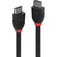 Lindy Câble HDMI 1m 8K60Hz, ligne noire Noir, ligne noire, 1 m, HDMI Type A (Standard), HDMI Type A (Standard), 48 Gbit/s, Noir