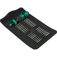 Wera Kraftform Kompakt 60 RA-R Imperial 1, Set d'embouts de vissage Noir/Vert