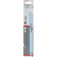 Bosch Lames de scie sabre S 1122 EF Flexible for Metal, Lame de scie Lames de scie sauteuse, Métal non Ferreux, Acier, Bimétal, Bleu, 17,5 cm, 1,4 mm