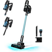 Cecotec Conga Rockstar 1500 Ray Eternal, Aspirateur balais Noir/Bleu