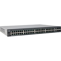Cisco SF350-48 Géré L2/L3 Fast Ethernet (10/100) Noir, Switch Gris, Géré, L2/L3, Fast Ethernet (10/100)