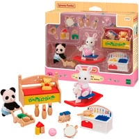 EPOCH Sylvanian Families - Jouet de jardin d'enfants pour bébé avec figurines, Jouets de construction 