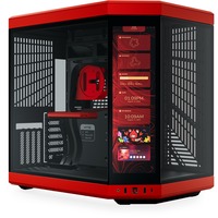 HYTE Y70 Touch, Boîtier PC Rouge