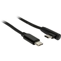 Inter-Tech 88885581 câble USB 1 m USB C Noir Noir, 1 m, USB C, USB C, Noir