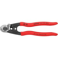 KNIPEX Coupe-câbles 95 61 190, Tenailles de cran gainées en plastique, polie