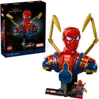 LEGO Marvel - Buste Iron Spider-Man, Jouets de construction 76326