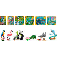 LEGO Pack Animaux Sauvages Creator, Jouets de construction 