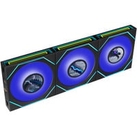 Lian Li UNI FAN SL-INF LCD FLEX 120 ventilateurs de boîtier RGB  Noir, 3 pièces, 120 x 124 x 28 mm, PWM, contrôleur inclus