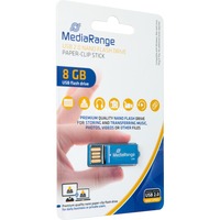 MediaRange USB Nano 8 GB, Clé USB Bleu