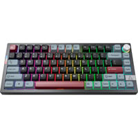 Montech MK PRO 75 RGB clavier gaming mécanique Noir, Layout DE (QWERTZ), Gateron G Pro 3.0 Yellow, 75%