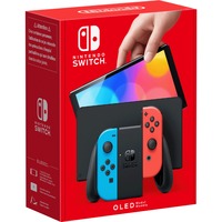 Nintendo Switch (OLED Model), Console de jeu Néon rouge/Néon bleu