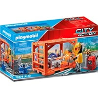 PLAYMOBIL City Action - Container productie, Jouets de construction 70774