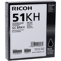 Ricoh 405862 cartouche d'encre 1 pièce(s) Original Rendement élevé (XL) Noir Rendement élevé (XL), Noir, 1 pièce(s), 2900 pages, Paquet unique