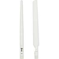 Zyxel LTA3100 antenne RP-SMA 6 dBi Blanc, 6 dBi, 50 Ohm, RP-SMA, LTE3302-M432, LTE5366-M608, Blanc, 211 mm