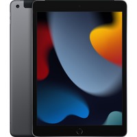 Apple iPad (9e génération), 10,2", Tablette Gris, 64 Go, Wifi + Cellulaire, iPadOS