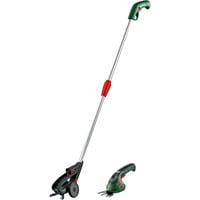 Bosch ISIO III + manche de conduite, Cisailles à gazon Vert/Noir