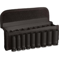 Bosch Set d'embouts à douille d'impact PRO 3/8", 9 pièces, Clés mixtes à cliquet Noir