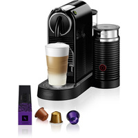 DeLonghi Citiz EN267.BAE Semi-automatique Machine à café filtre 1 L, Machine à capsule Noir/Argent, Machine à café filtre, 1 L, Capsule de café, 1710 W, Noir