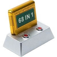 Capuchon de touche artisanal en alliage d''aluminium pour ordinateur, Keycaps