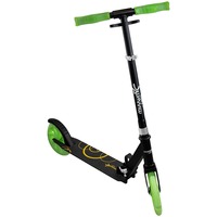 Muuwmi Lights Aluminium Scooter GLOW 200 mm, Trottinette Noir/Vert