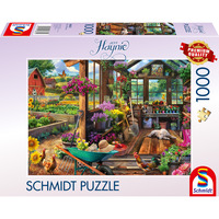 Schmidt Spiele Jeff Haynie : Maison de jardin, Puzzle 