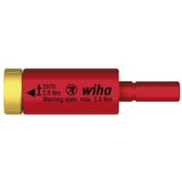 Wiha Adaptateur couple easyTorque électrique 1,2 Nm Rouge/Jaune