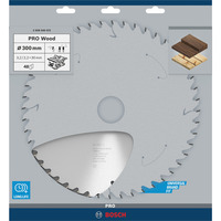 Bosch Lame de scie circulaire PRO Wood, Ø 300mm, 48 dents 