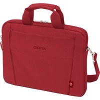 DICOTA Eco Slim Case BASE sacoche d'ordinateurs portables 35,8 cm (14.1") Malette Rouge, Sac PC portable Rouge, Malette, 35,8 cm (14.1"), Sangle épaule, 350 g