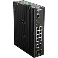 D-Link DIS-200G-12PS commutateur réseau Géré L2 Gigabit Ethernet (10/100/1000) Connexion Ethernet, supportant l'alimentation via ce port (PoE) Noir, Switch Géré, L2, Gigabit Ethernet (10/100/1000), Connexion Ethernet, supportant l'alimentation via ce port (PoE), Grille de montage, Montage mural