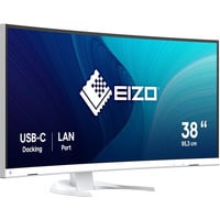 EIZO FlexScan EV3851X 37.5" Moniteur incurvé Blanc, 1x DisplayPort, 2x HDMI, 2x USB-C, 3x USB-A, 1x RJ-45